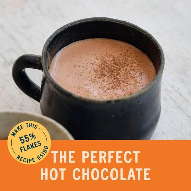 Islands Chocolate 55% Dark Hot Chocolate Flakes 200g