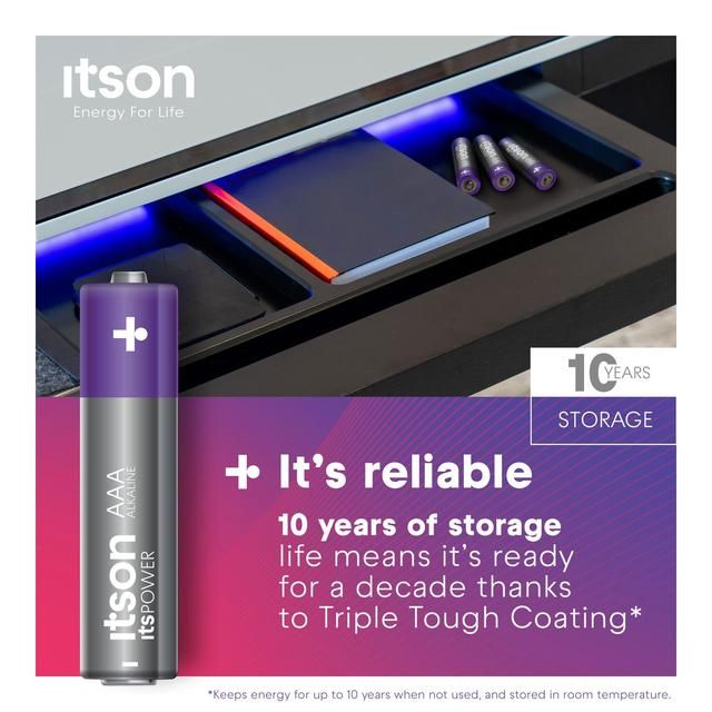 itson Itspower 8 AAA Alkaline Battery 8 per pack