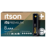 itson Itspremium 8 AAA Alkaline Battery 8 per pack