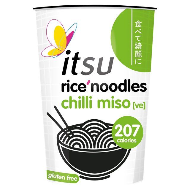 Itsu Chilli Miso Rice Noodles Cup 64g