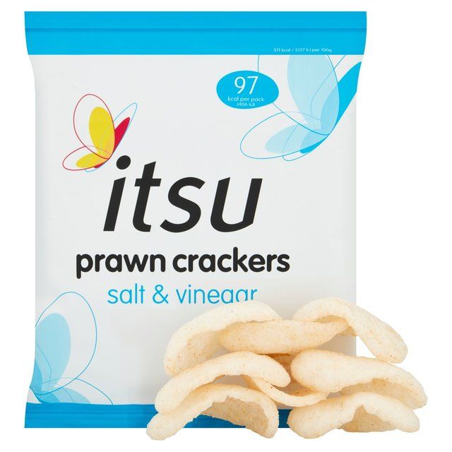itsu Salt & Vinegar Prawn Crackers 19g