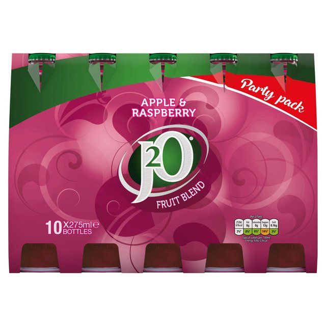 J2O Apple & Raspberry 10 x 275ml