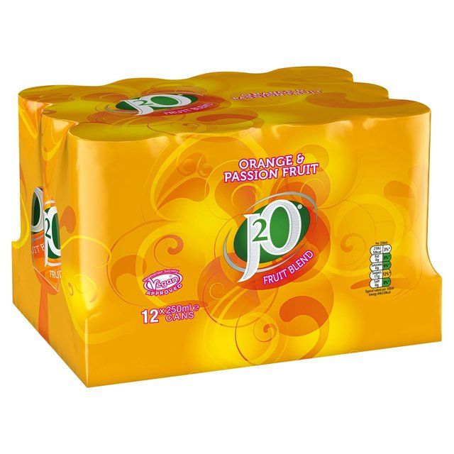 J2O Orange & Passionfruit 12 x 250ml