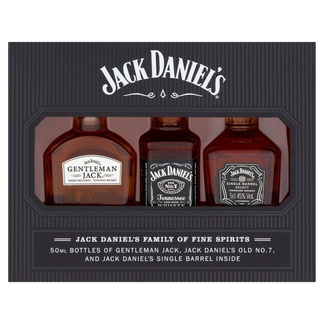 Jack Daniel's Family of Brands Miniatures Pack 3 x 5cl