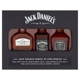 Jack Daniel's Family of Brands Miniatures Pack 3 x 5cl