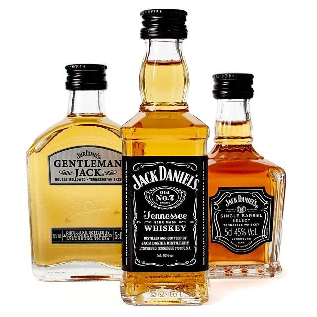 Jack Daniel's Family of Brands Miniatures Pack 3 x 5cl