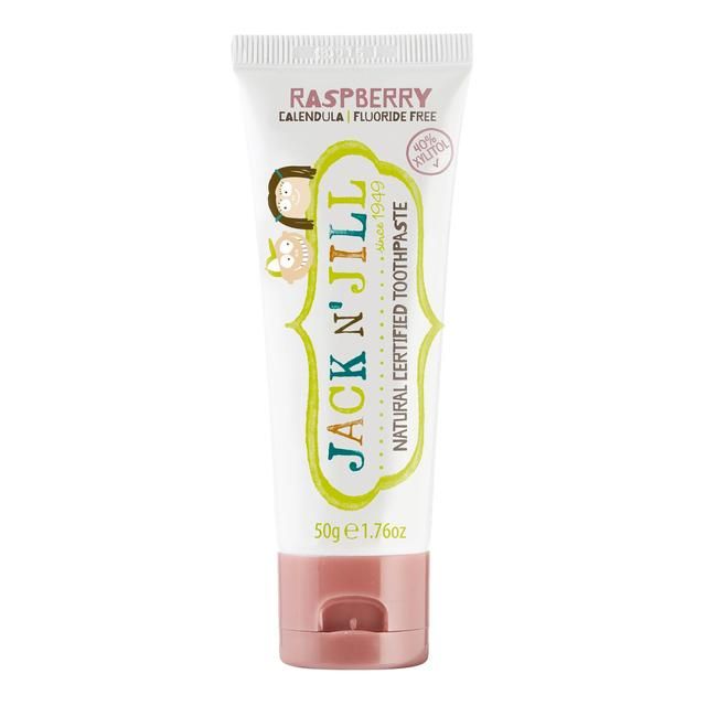 Jack N' Jill Organic Raspberry Toothpaste with Natural Flavouring 50g