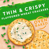 Jacob's Savours Sour Cream & Chive Crackers 150g