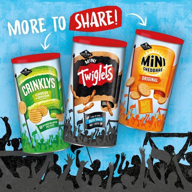 Jacob's Twiglets Original Baked Snacks Tub 200g