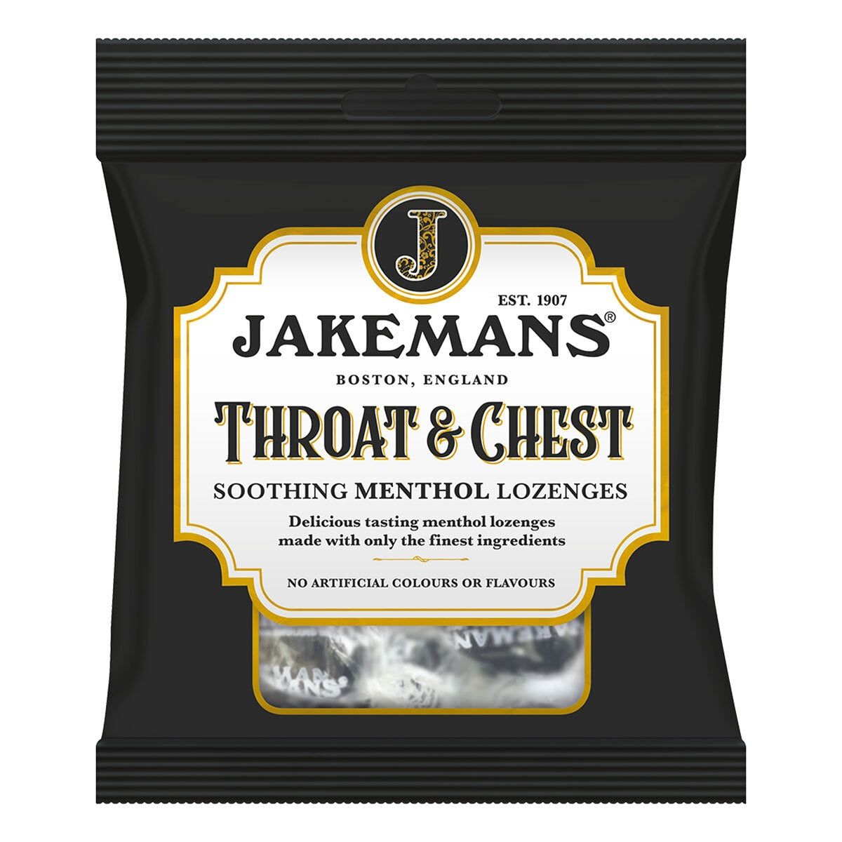 Jakemans Throat & Chest Lozenges, 12 x 73g