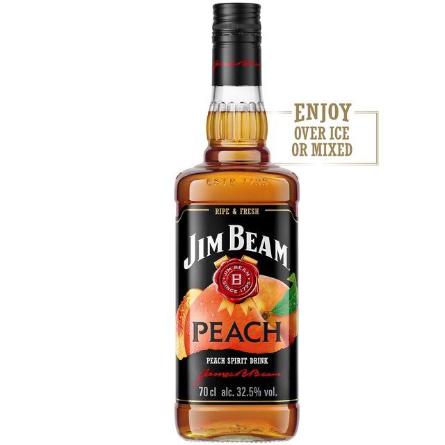 Jim Beam Peach Kentucky Bourbon Whiskey 70cl