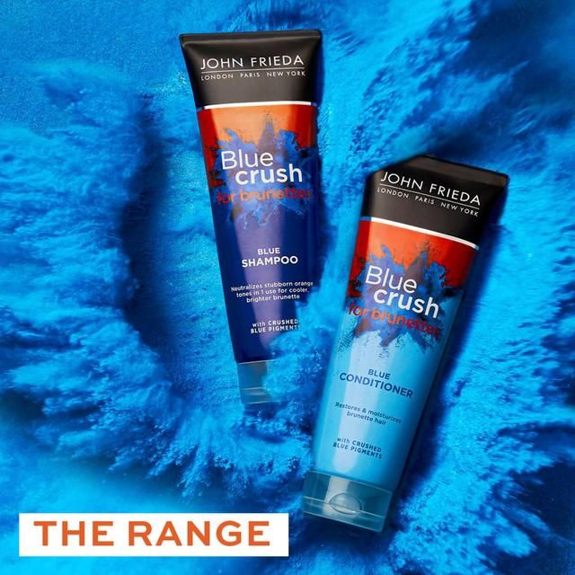 John Frieda Blue Crush Intensive Blue Conditioner for Brunettes 250ml