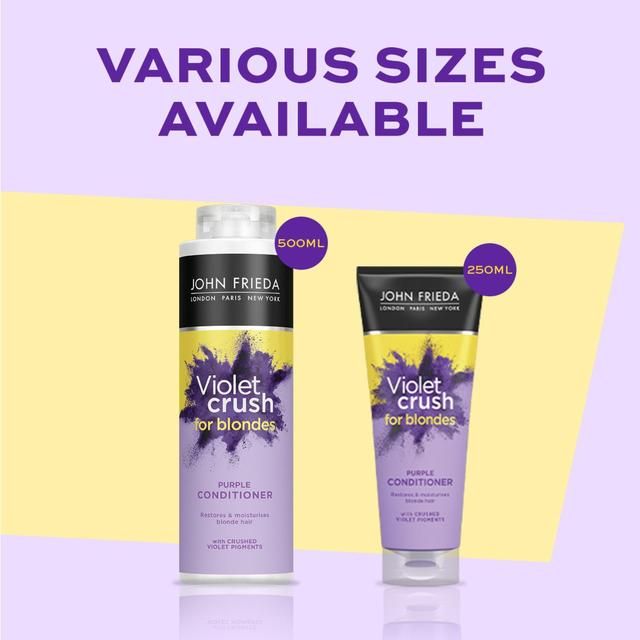 John Frieda Sheer Blonde Correcting Purple Conditioner 500ml