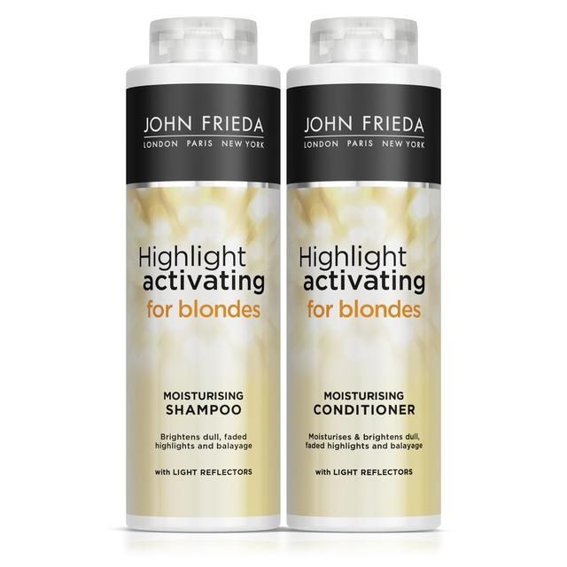John Frieda Sheer Blonde Moisturising Shampoo & Conditioner 2 x 500ml