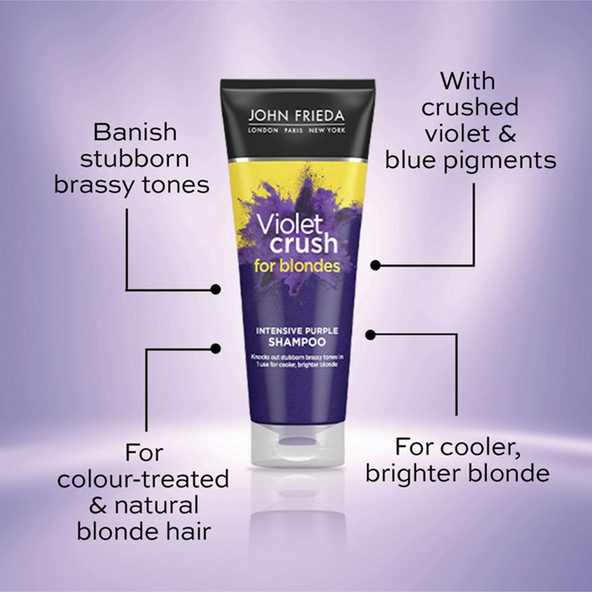 John Frieda Violet Crush for Blondes Intensive Purple Shampoo