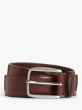 John Lewis Made in Italy 35mm Stitched Leather Belt - McGrocer