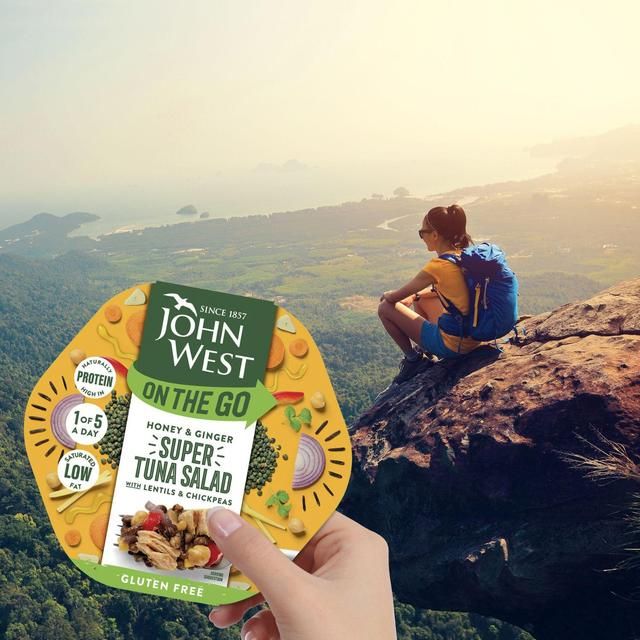 John West On The Go Honey & Ginger Super Tuna Salad Gluten Free   220g