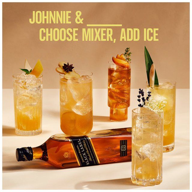Johnnie Walker Black Label Blended Scotch Whisky 70cl