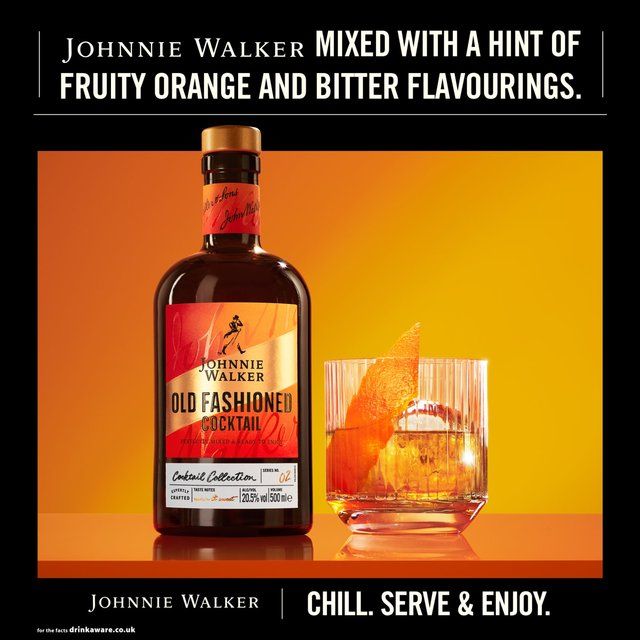 Johnnie Walker Old Fashioned Cocktail 50cl