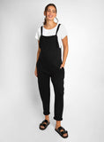 JOJO MAMAN BÉBÉ Jersey Maternity Dungarees L