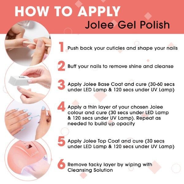 JoLee Gel Nail Polish 10ml - Forever