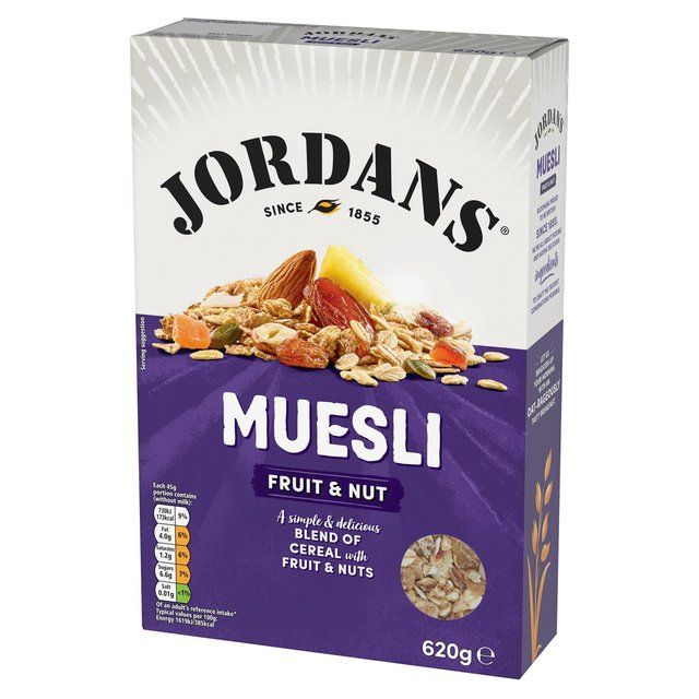 Jordans Fruit & Nut Muesli Breakfast Cereal 620g