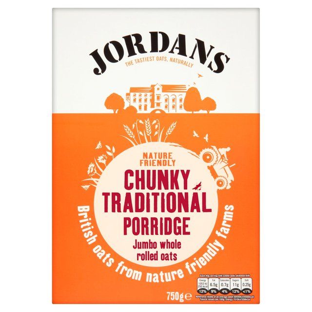 Jordans Jumbo Porridge Oats Breakfast Cereal 750g