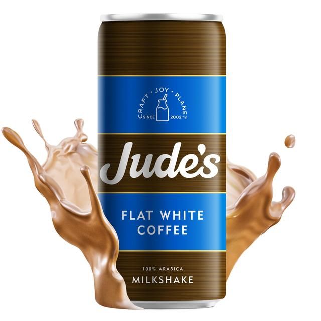 Jude's Flat White Coffee Milkshake Can 250ml