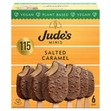 Jude's Vegan Mini Salted Caramel Sticks 6 x 50ml