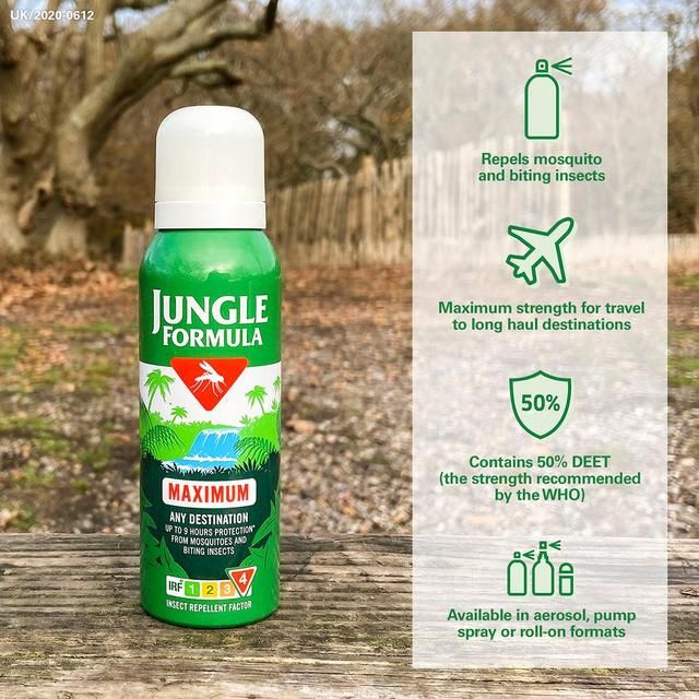 Jungle Formula Maximum Aerosol Insect Repellent 125ml