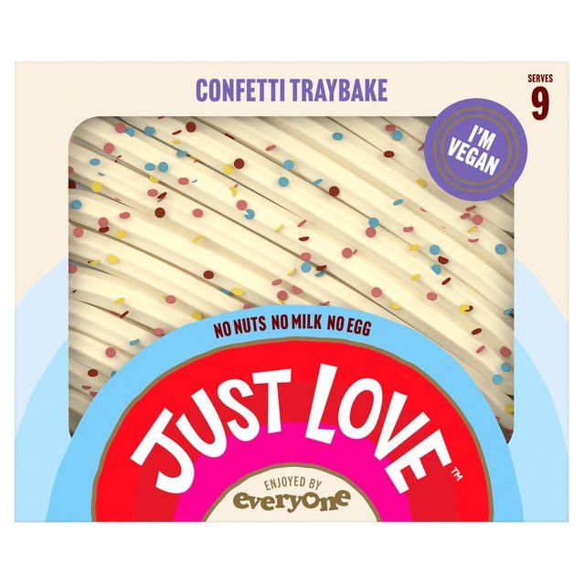 Just Love Confetti Traybake 461g