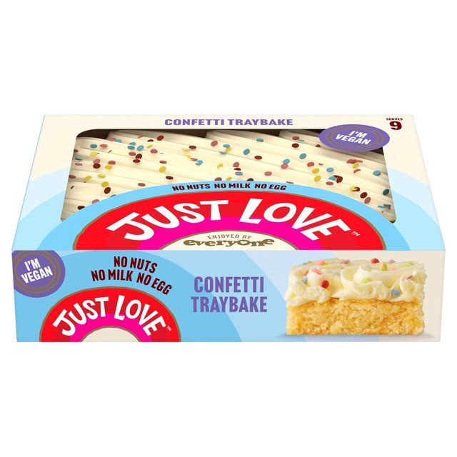 Just Love Confetti Traybake 461g