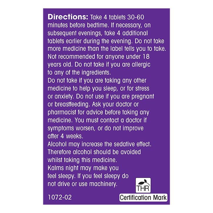 Kalms Night 56 Tablets