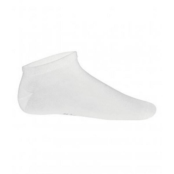 Kariban Proact Womens Low Cut Bamboo Sports Socks (35/38) White
