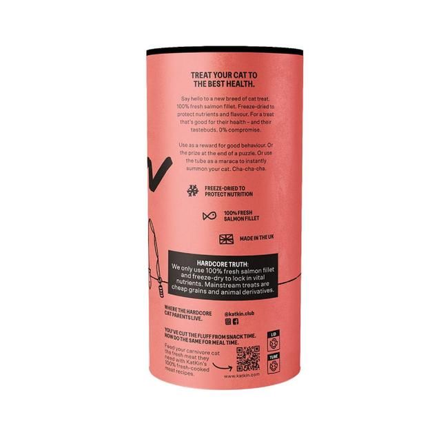 KatKin Salmon Nibbles Cat Treats 50g