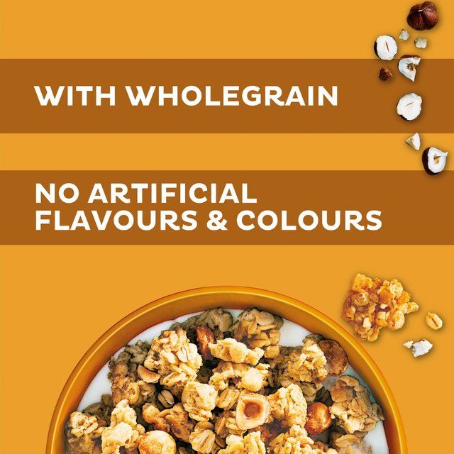 Kellogg's Crunchy Nut Caramelised Hazelnuts Breakfast Granola 380g