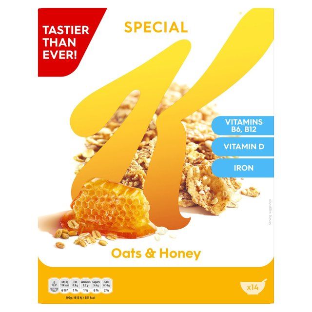 Kellogg's Special K Oats & Honey Breakfast Cereal 420g