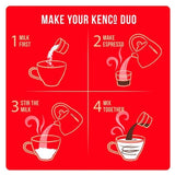 Kenco Duo Latte Instant Coffee 6 per pack