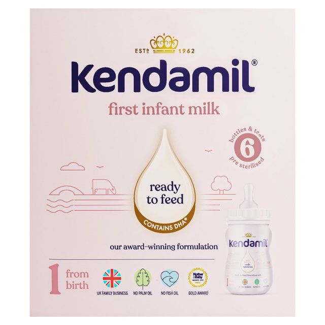 Kendamil Stage 1 First Infant Milk Starter Pack 6 x 70ml