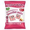 Kiddylicious Strawberry & Banana Smoothie Melts Multipack 4x6g