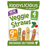 Kiddylicious Veggie Straws Baby Snacks Multi 4 x 12g