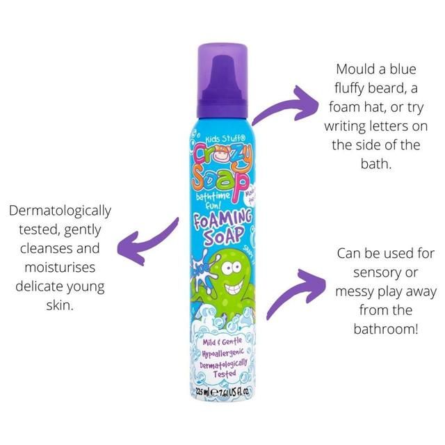 Kids Stuff Crazy Foaming Soap Blue 225ml