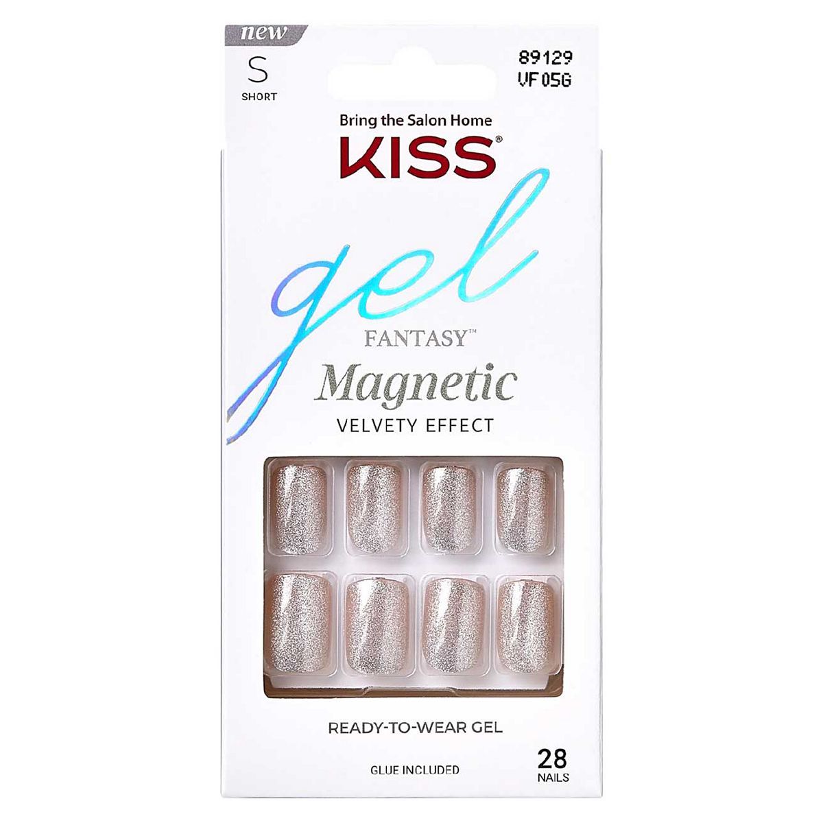 Kiss Gel Fantasy Magnetic Nails Dignity