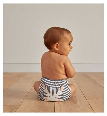 Kit & Kin Reusable Cloth Nappy (Zebra Design)