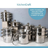 Kitchen Craft Stainless Steel Universal Steamer
