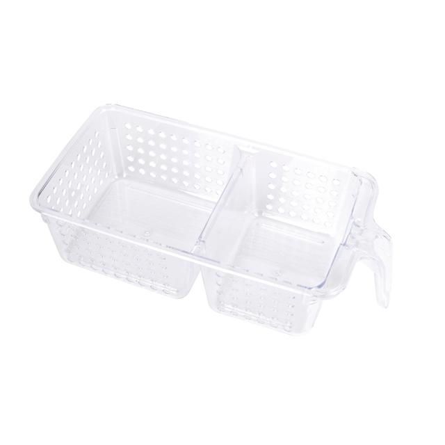 KitchenCraft Fridge / Cupboard Storage Medium Container with Handles