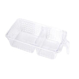 KitchenCraft Fridge / Cupboard Storage Medium Container with Handles