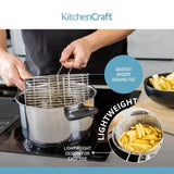 KitchenCraft Large Chip Fryer & Basket