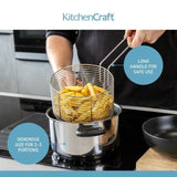 KitchenCraft Large Chip Fryer & Basket