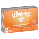 Kleenex Allergy Comfort Pocket Pack Tissues 6 x 9 per pack